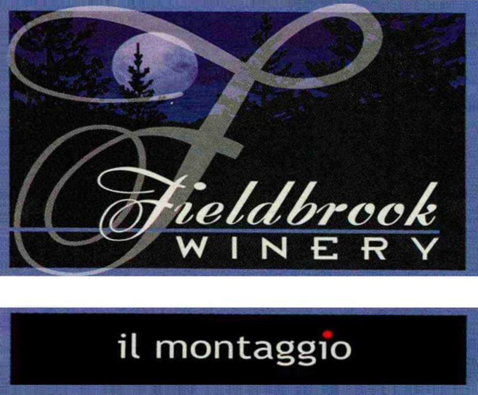 Fieldbrook Winery Il Montaggio Super Tuscany Blend 2013 Front Label