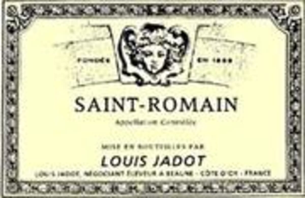 Louis Jadot St. Romain 1996 Front Label