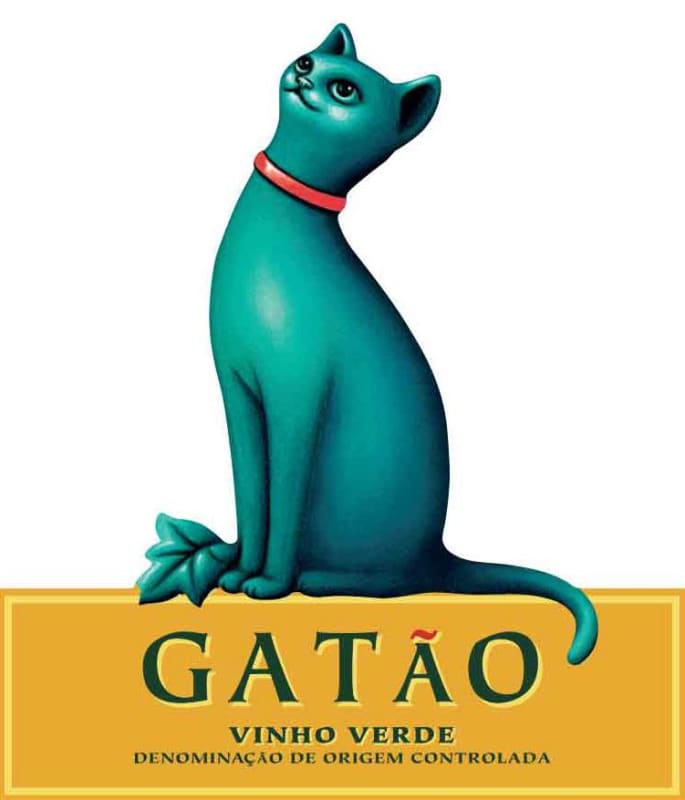 Borges Vinho Verde Gatao Blanc Front Label