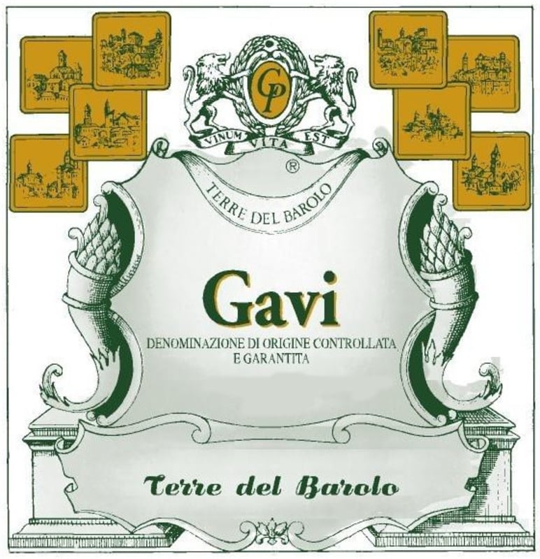 Terre del Barolo Gavi 2014 Front Label