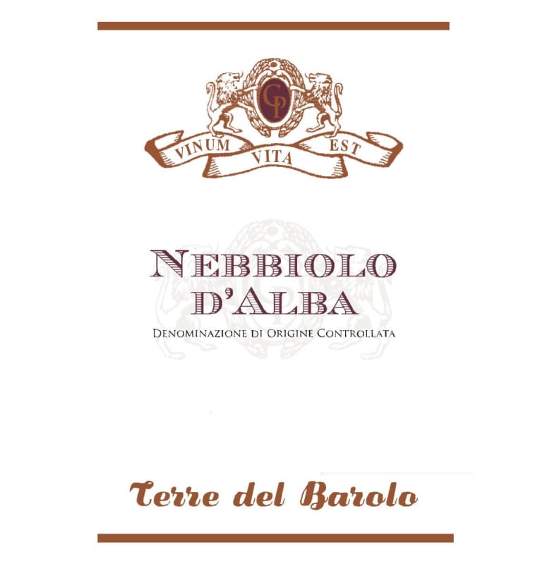 Terre del Barolo Nebbiolo d'Alba 2011 Front Label
