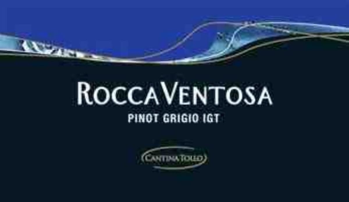 Tollo Terre degli Osci Rocca Ventosa Pinot Grigio 2009 Front Label