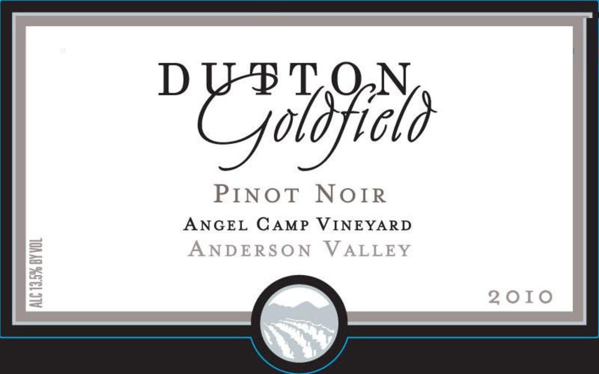 Dutton-Goldfield Angel Camp Vineyard Pinot Noir 2010 Front Label