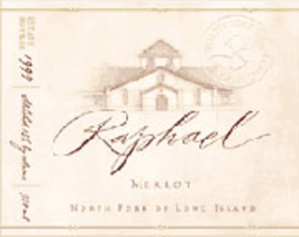 Raphael Merlot 2002 Front Label