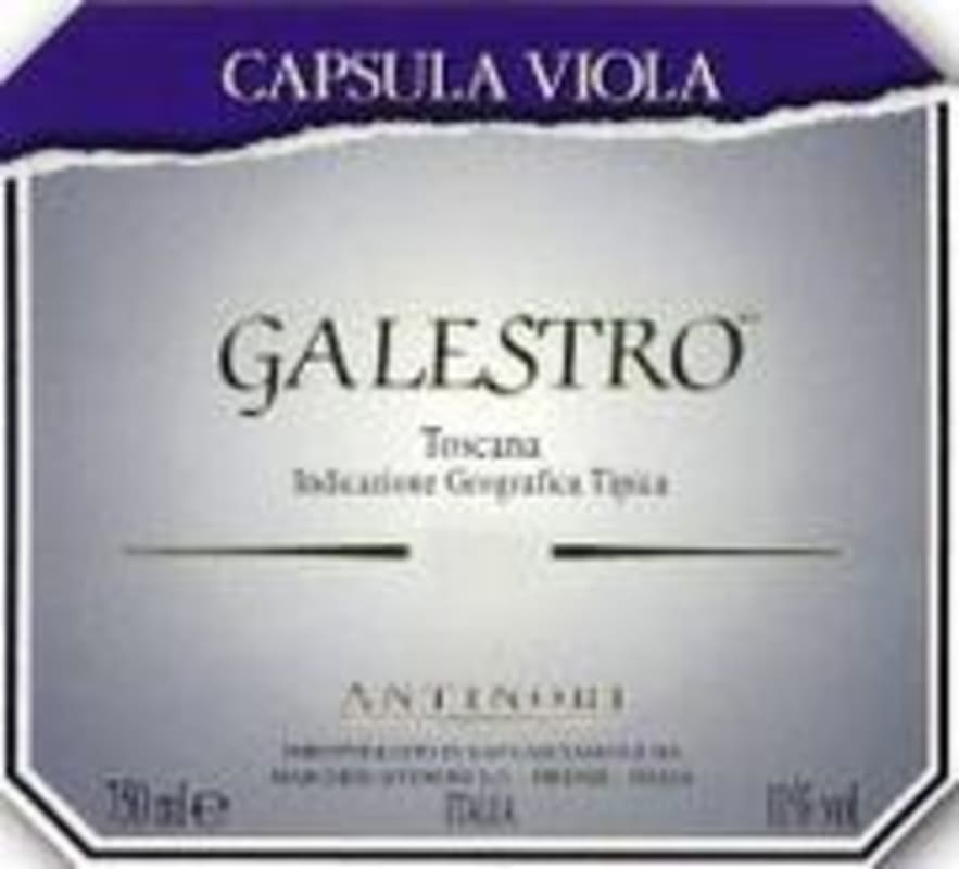 Marchesi Antinori Galestro 1998 Front Label
