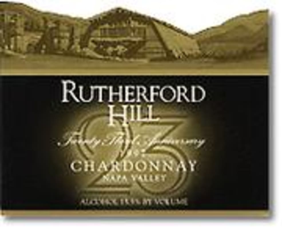 Rutherford Hill Chardonnay 1998 Front Label