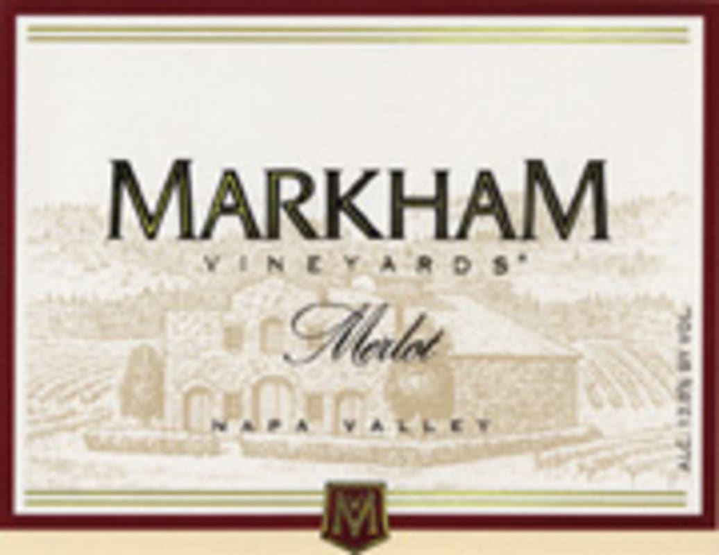 Markham Merlot 2002 Front Label