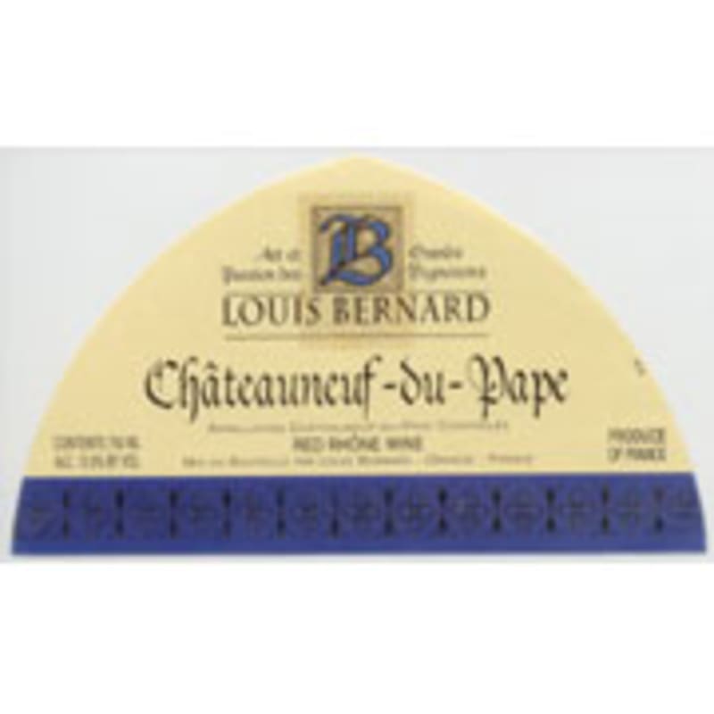 Louis Bernard Chateauneuf-du-Pape 2003 Front Label