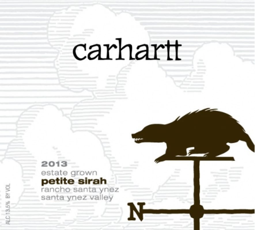 Carhartt Vineyard Estate Petite Sirah 2013 Front Label