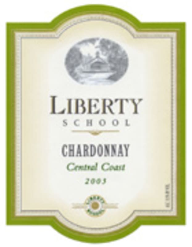 Liberty School Chardonnay 2003 Front Label