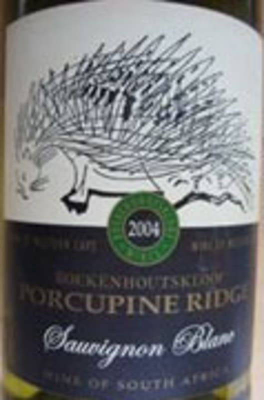 Porcupine Ridge Sauvignon Blanc 2004 Front Label