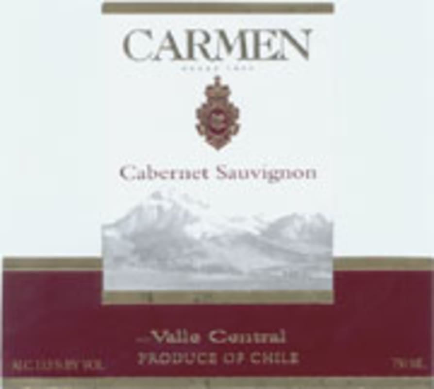Carmen Cabernet Sauvignon 2003 Front Label