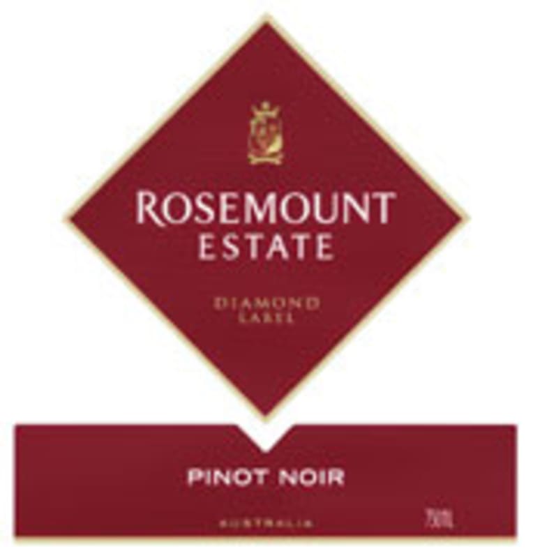 Rosemount Diamond Pinot Noir 2004 Front Label