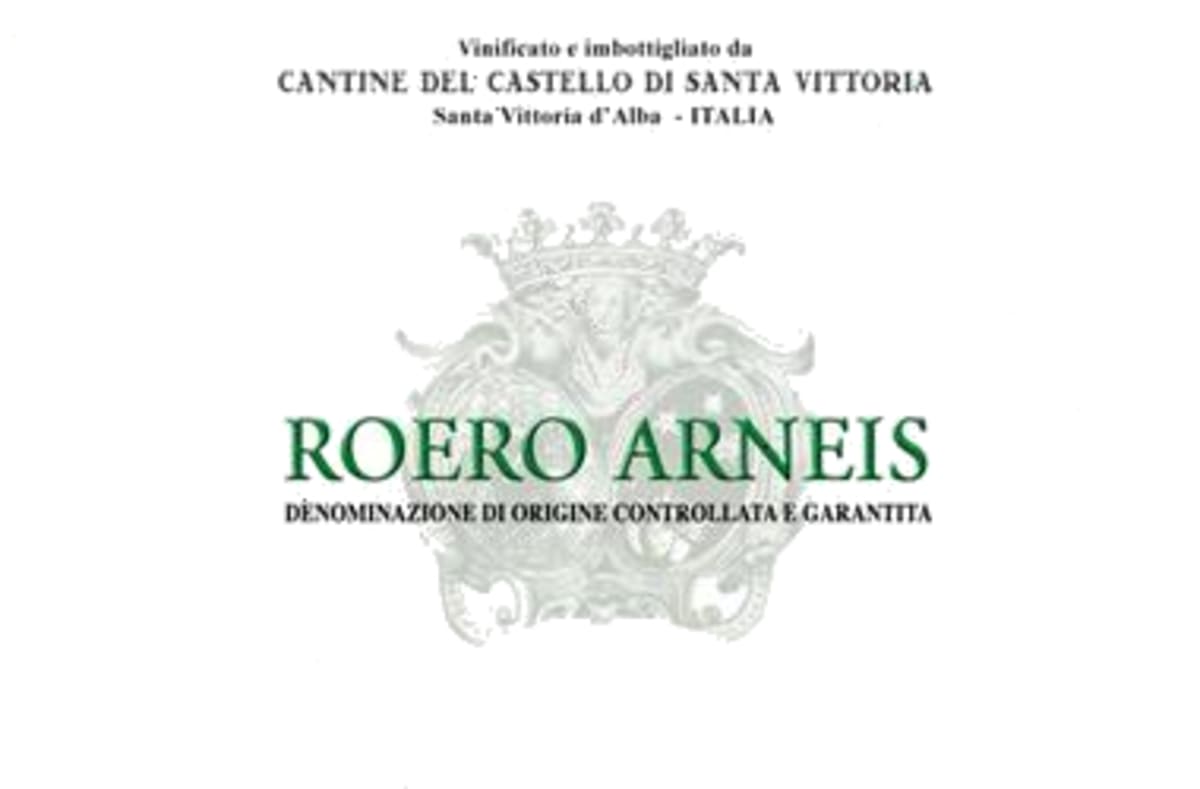 Santa Vittoria Roero Arneis 2012 Front Label