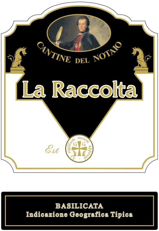 Cantine del Notaio Basilicata La Raccolta Bianco Secco 2013 Front Label
