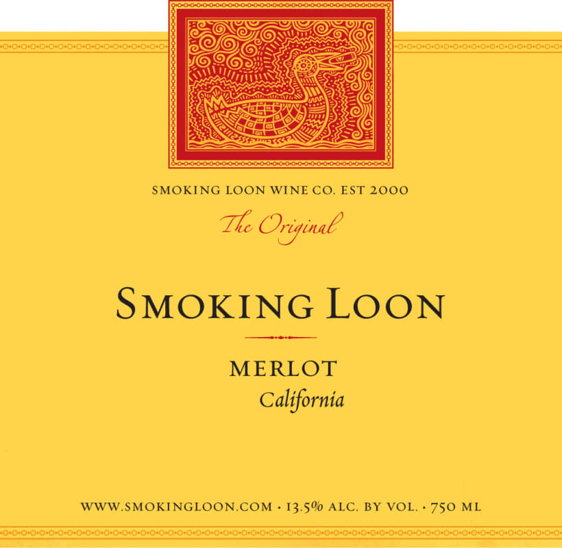 Smoking Loon Merlot 2010 Front Label