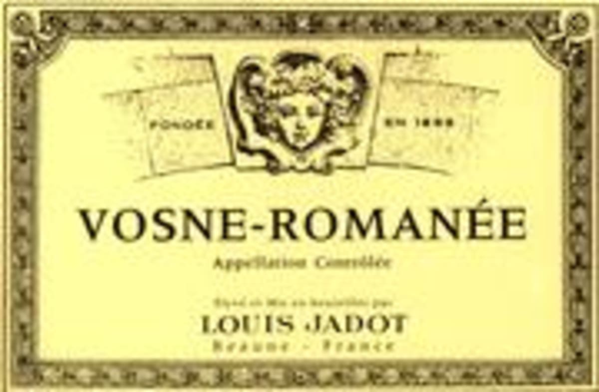 Louis Jadot Vosne-Romanee 1996 Front Label