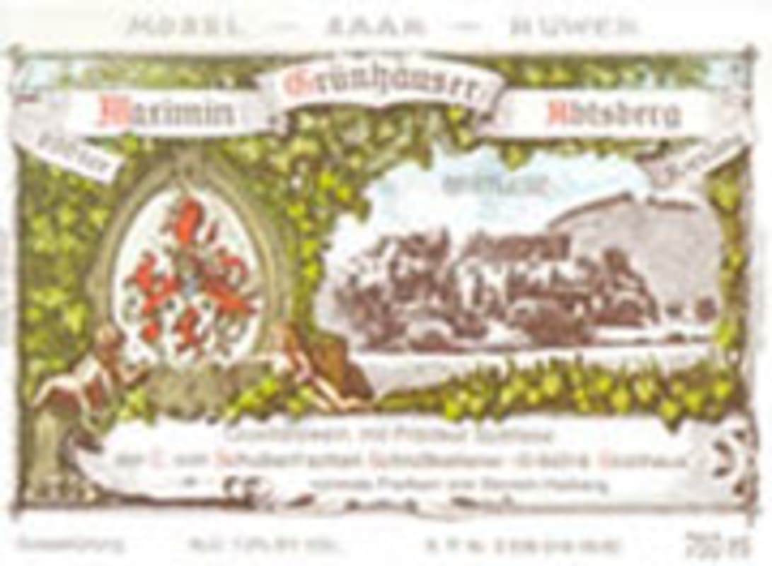 Maximin Grunhaus Abtsberg Riesling Spatlese 2003 Front Label