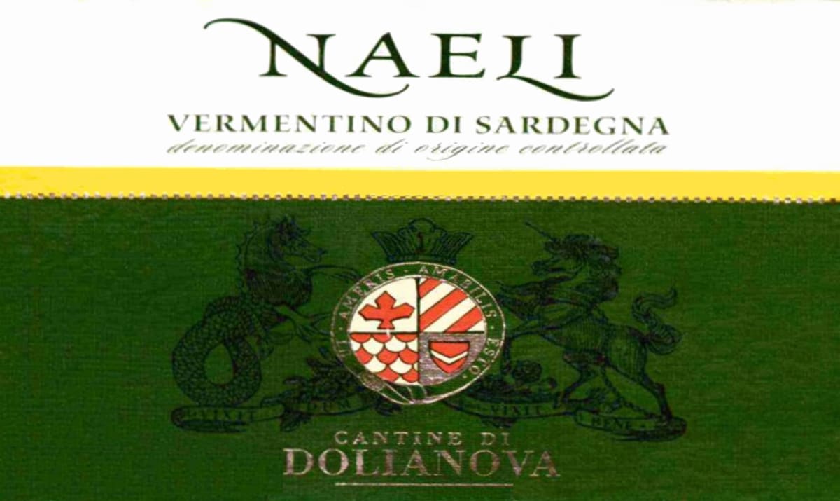 Cantine di Dolianova Vermentino di Sardegna Naeli 2010 Front Label