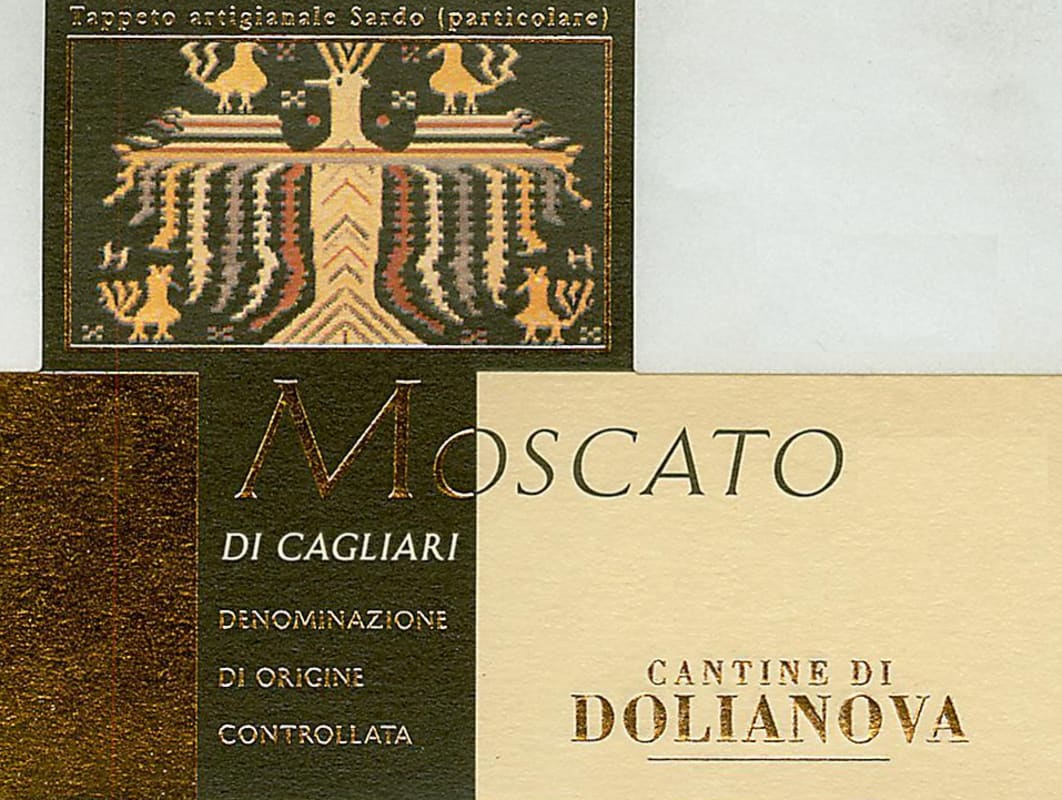 Cantine di Dolianova Moscato di Cagliari 2010 Front Label