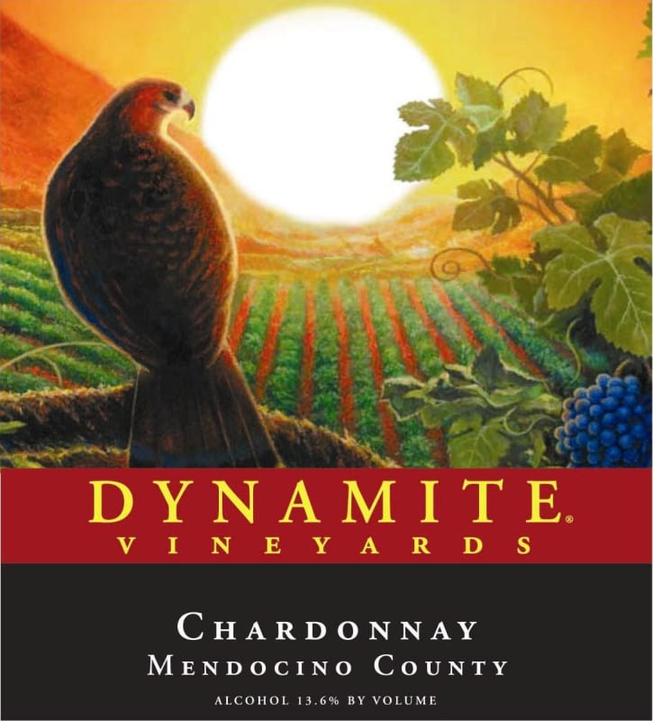 Dynamite Vineyards Chardonnay 2010 Front Label