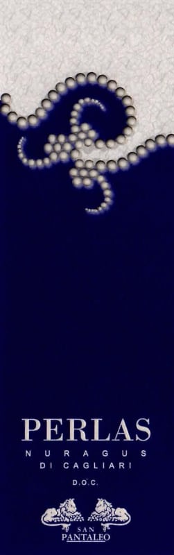 Cantine di Dolianova Nuragus di Cagliari Perlas 2015 Front Label