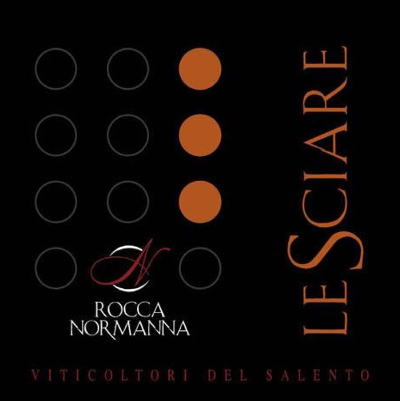 Cantine Due Palme Salento Rocca Normanna Le Sciare Primitivo 2014 Front Label