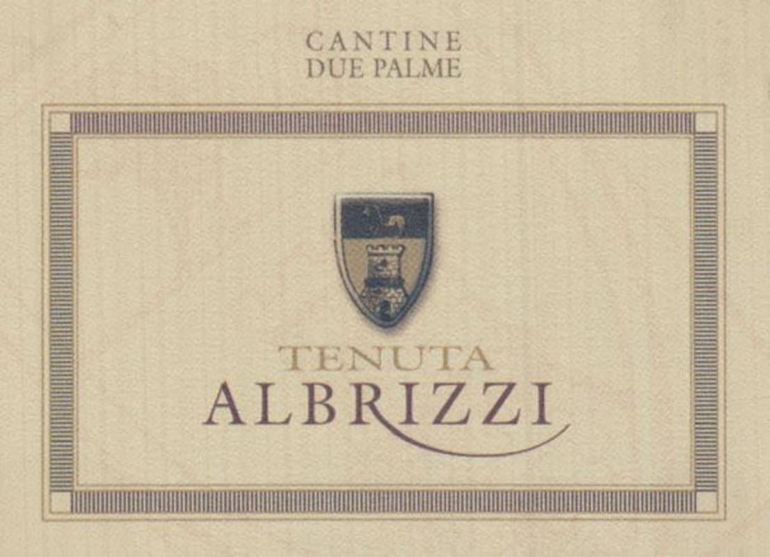 Cantine Due Palme Tenuta Albrizzi Rosso 2005 Front Label
