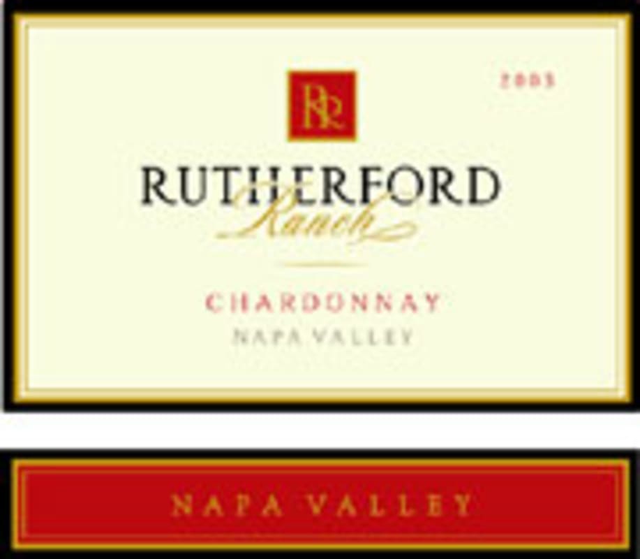 Rutherford Ranch Chardonnay 2003 Front Label