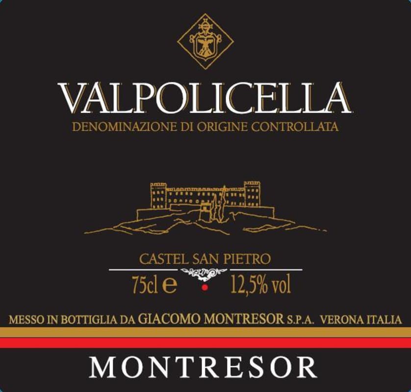 Montresor Castel San Pietro Valpolicella 2014 Front Label
