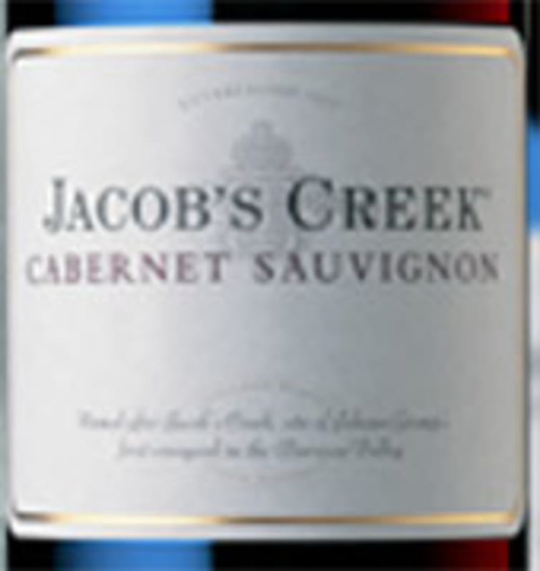 Jacob's Creek Cabernet Sauvignon 2003 Front Label