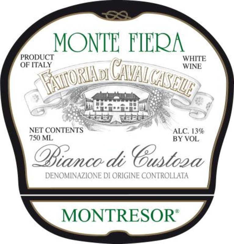 Montresor Monte Fiera Bianco di Custoza 2012 Front Label