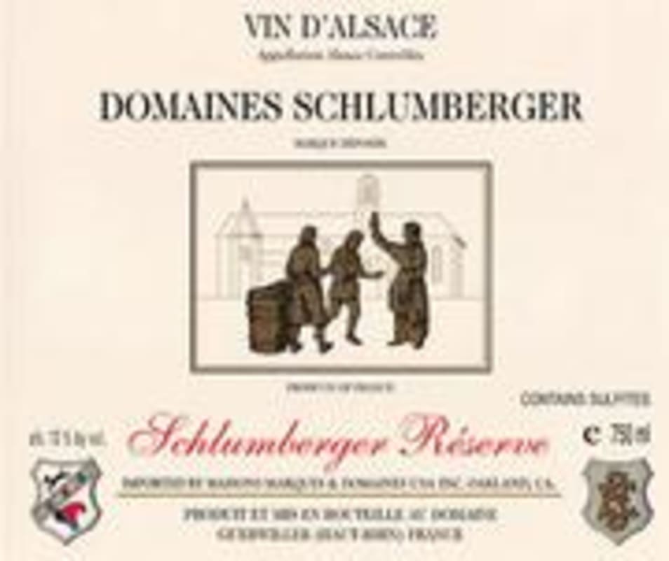 Domaines Schlumberger Schlumberger Reserve 1994 Front Label