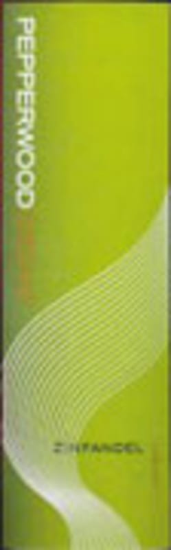 Pepperwood Grove Zinfandel 2003 Front Label