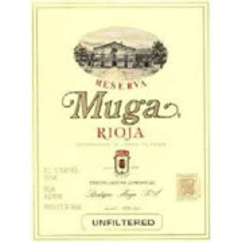 Bodegas Muga Reserva 2001 Front Label