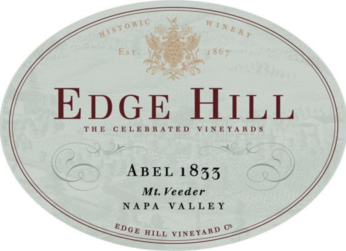 Edge Hill Abel Cabernet Sauvignon 2011 Front Label