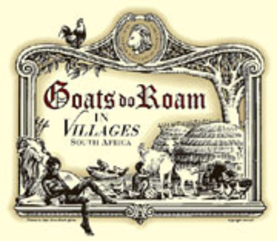 Goats do Roam In Villages Red 2004 Front Label
