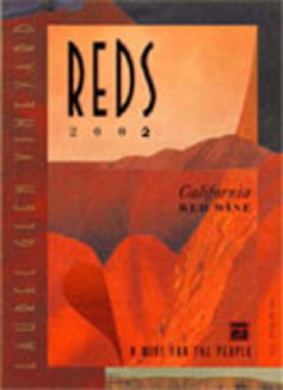Laurel Glen Vineyard REDS 2003 Front Label