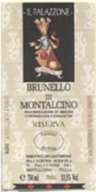 Il Palazzone Brunello di Montalcino Riserva 1997 Front Label