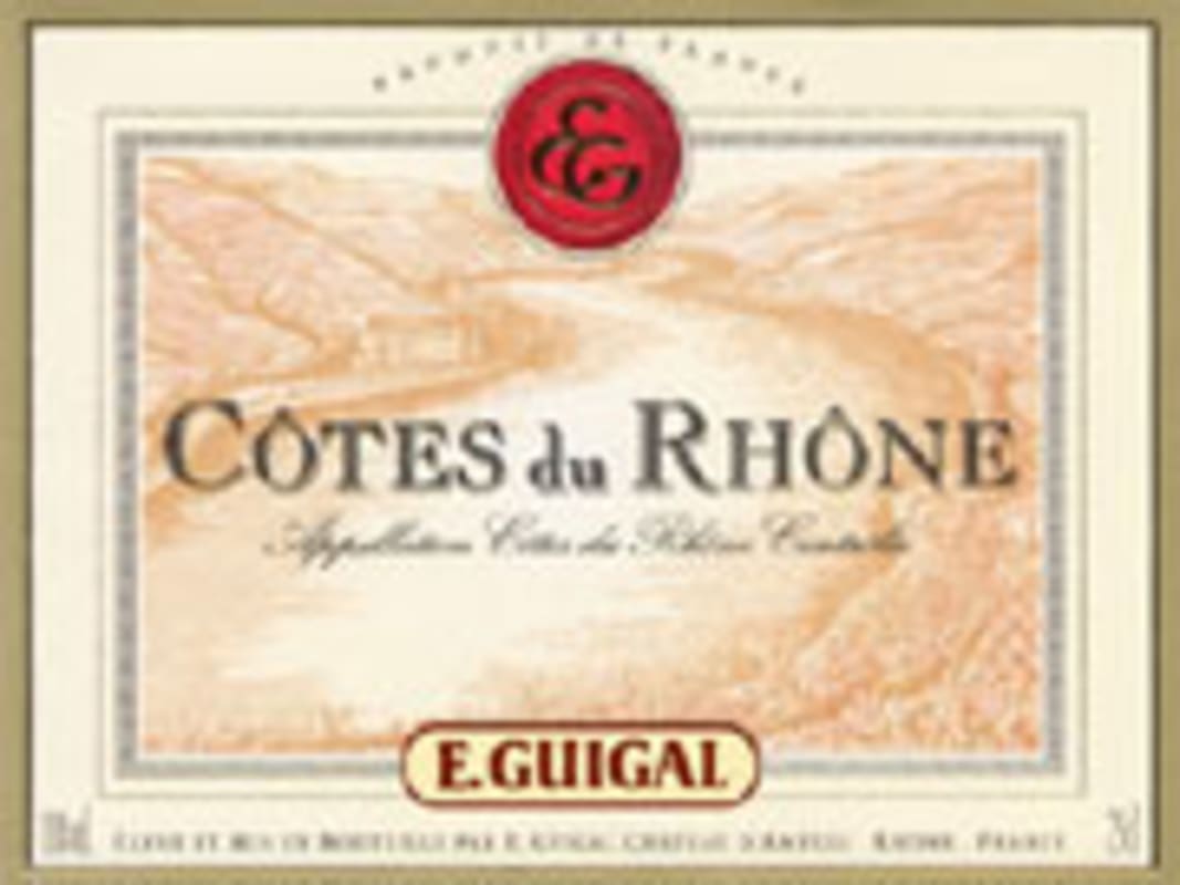 E. Guigal Cotes du Rhone Blanc 2003 Front Label