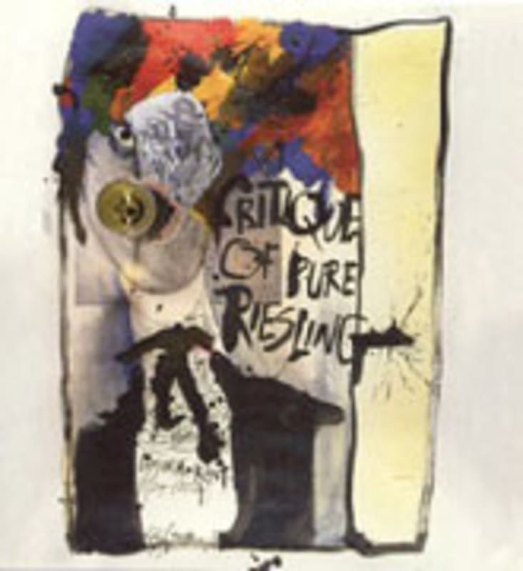 Bonny Doon California Critique of Pure Riesling 2004 Front Label