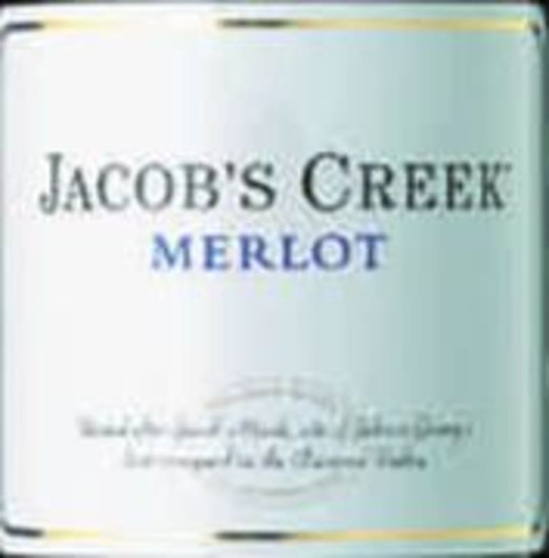 Jacob's Creek Merlot 1997 Front Label