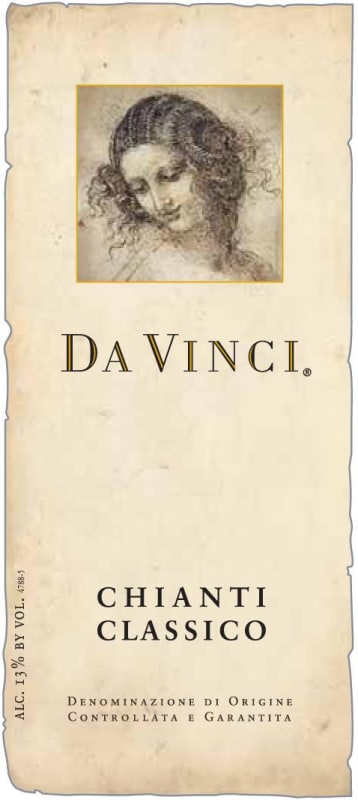Da Vinci Chianti Classico 2014 Front Label