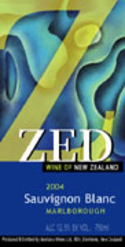 Zed Sauvignon Blanc 2004 Front Label