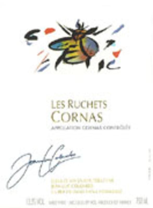 Jean-Luc Colombo Cornas Les Ruchets 2001 Front Label