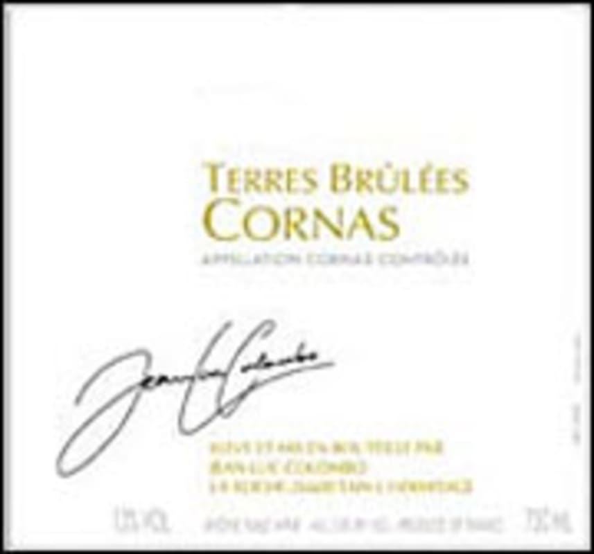 Jean-Luc Colombo Cornas Terres Brulees 2001 Front Label