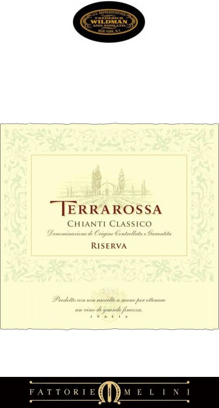 Fattorie Melini Chianti Classico Terrarossa Riserva 2007 Front Label