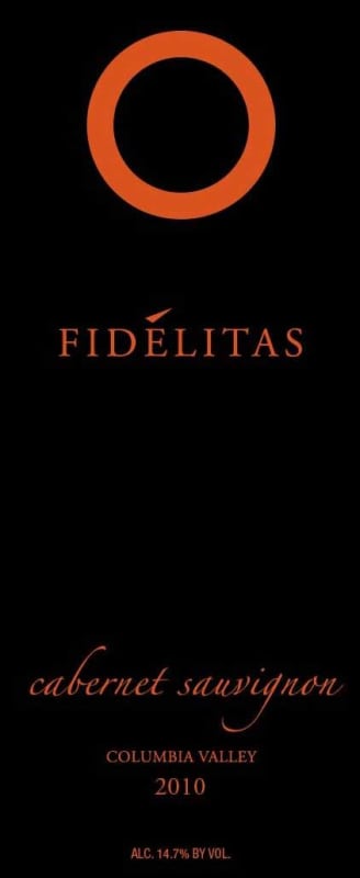 Fidelitas Cabernet Sauvignon 2010 Front Label
