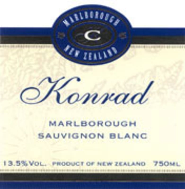 Konrad Marlborough Sauvignon Blanc 2004 Front Label