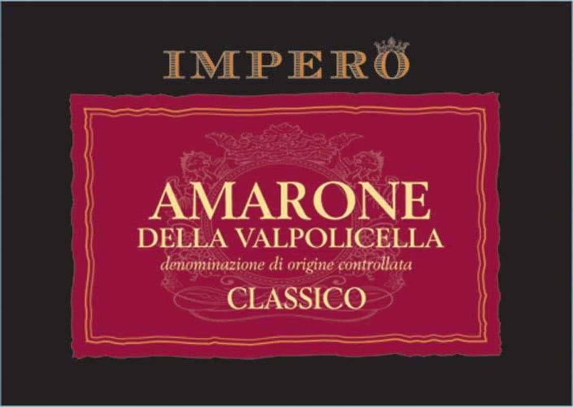 Riondo Impero Amarone della Valpolicella Classico 2009 Front Label